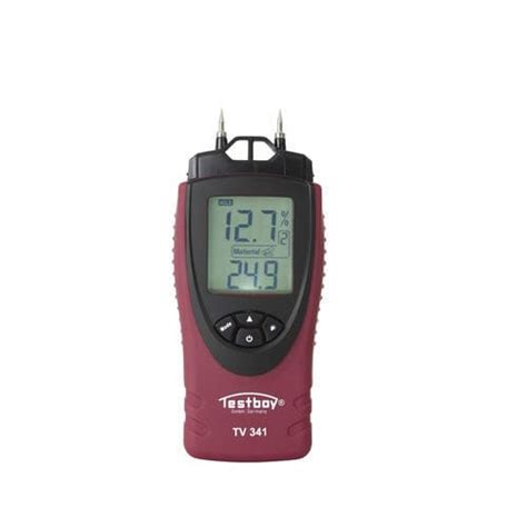 tebo tv 341 vochtmeter|Material hygrometer TESTBOY TV 341 .